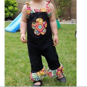Boutique custom toddler jumper romper jumpsuit 2T